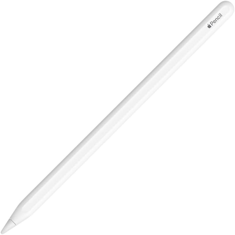 Apple Pencil (2nd Generation) • Pixel-Perfect Precision and Industry-Leading Low Latency • Perfect for Note-Taking, Drawing, and Signing documents • Attaches, Charges, and Pairs magnetically.