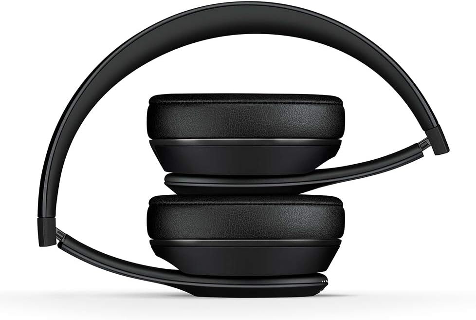 Beats Solo3 Wireless On-Ear Headphones • Apple W1 Headphone Chip • Class 1 Bluetooth • 40 Hours of Listening Time • Built-in Microphone • Black (Latest Model)