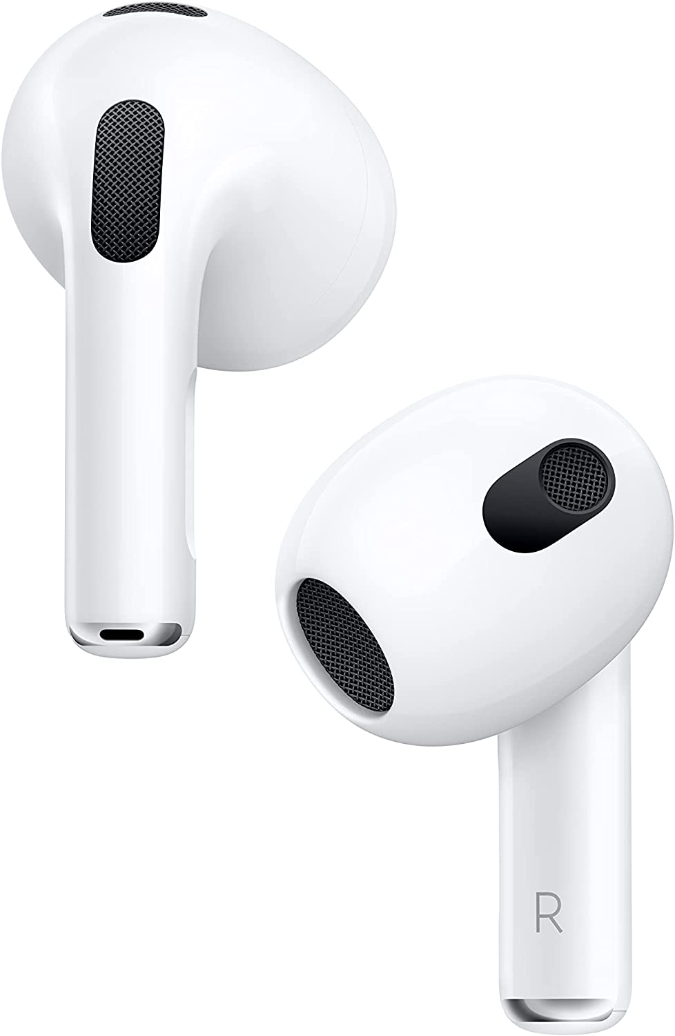 Apple Auriculares inalámbricos AirPods (3ª generación) con funda de carga Lightning. Audio espacial, resistente al sudor y al agua, hasta 30 horas de duración de la batería. Auriculares Bluetooth para iPhone