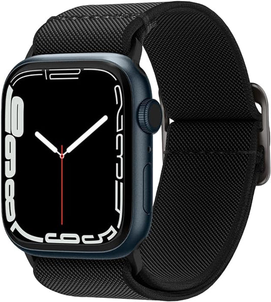 Spigen Lite Fit Band Designed for Apple Watch Band for Apple Watch Ultra2/Apple Watch Ultra 49mm, Series 9/8/SE2/7/6/SE/5/4/3/2/1 45mm/44mm/42mm Nylon Solo Loop