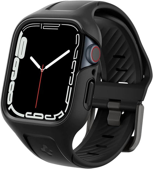 SPIGEN LIQUID AIR PRO APPLE WATCH SERIE 7 (45MM) (BLACK)