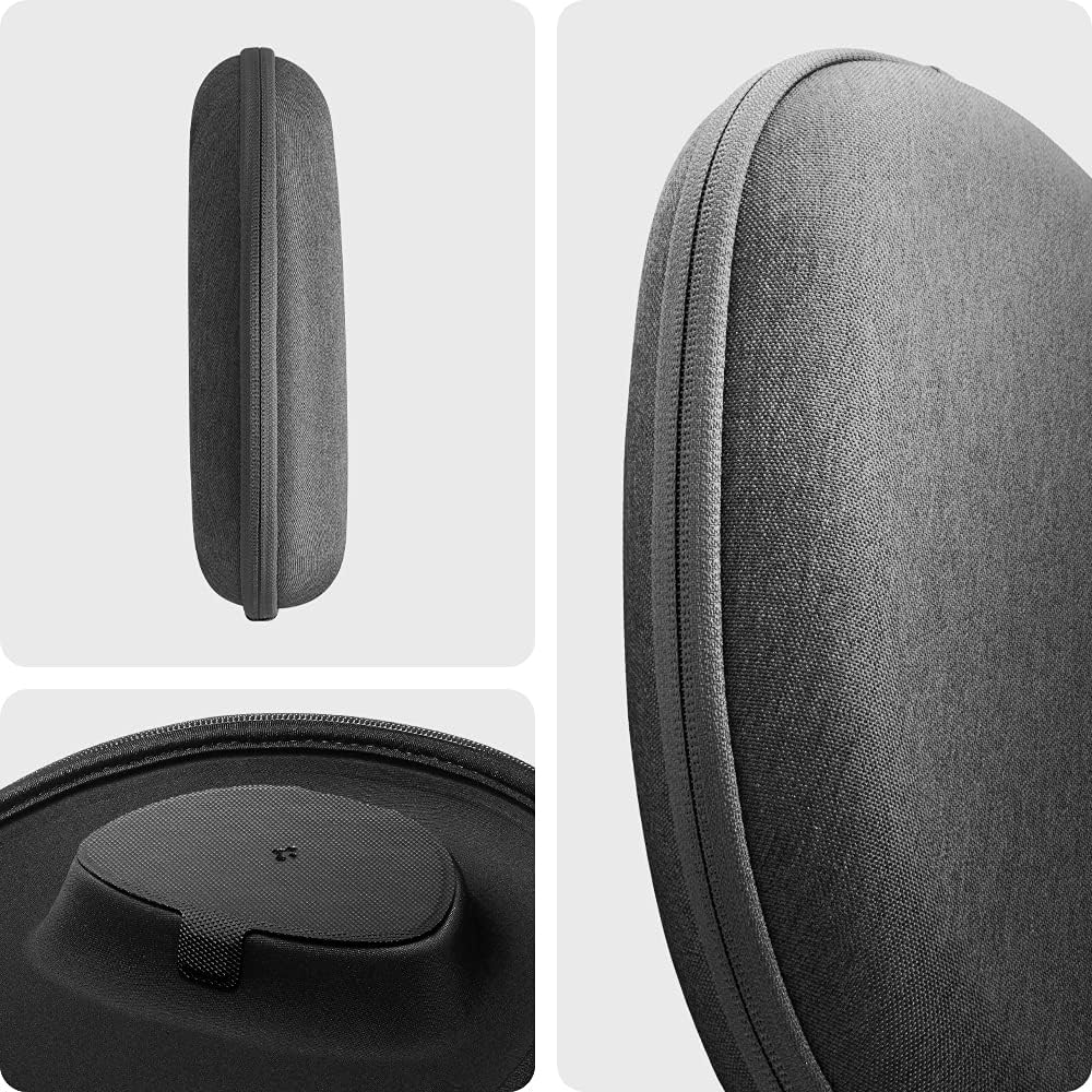 Spigen Klasden - Funda de viaje diseñada para Airpods Max, color gris carbón [compatible con funda inteligente para modo de sueño]