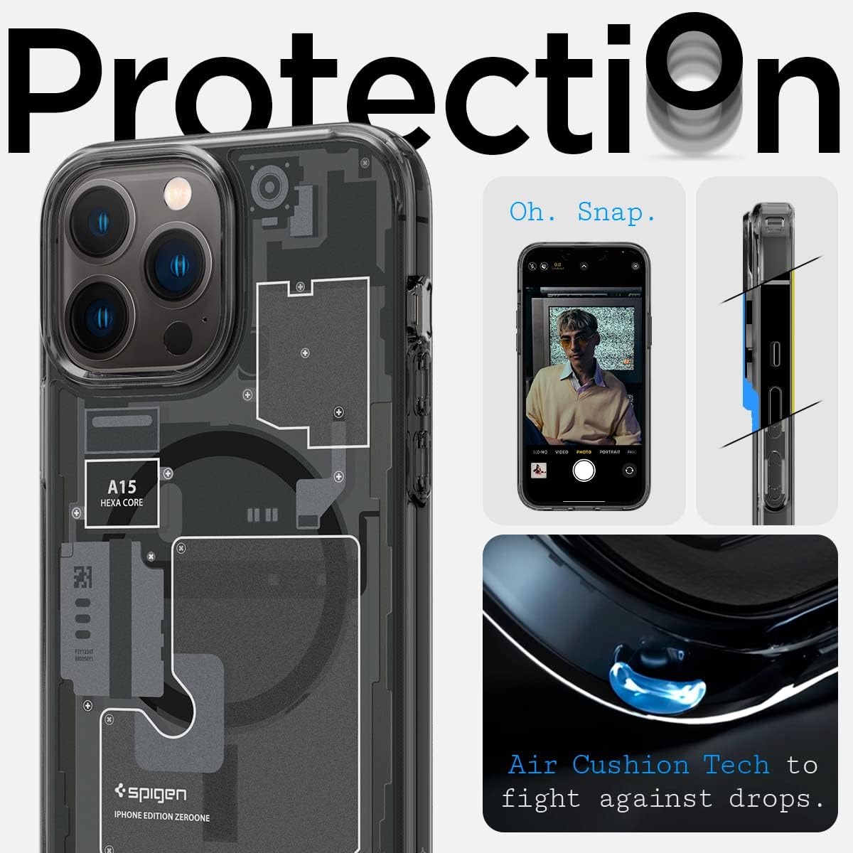 Spigen Ultra Hybrid Mag (MagFit) - Funda diseñada para iPhone 13 Pro Max (2021) - Zero One