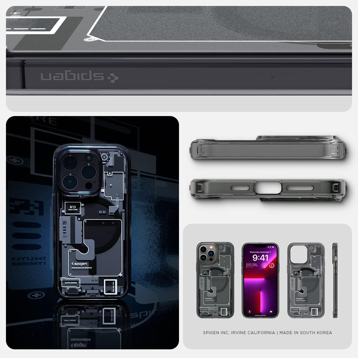 Spigen Ultra Hybrid Mag (MagFit) - Funda diseñada para iPhone 13 Pro Max (2021) - Zero One