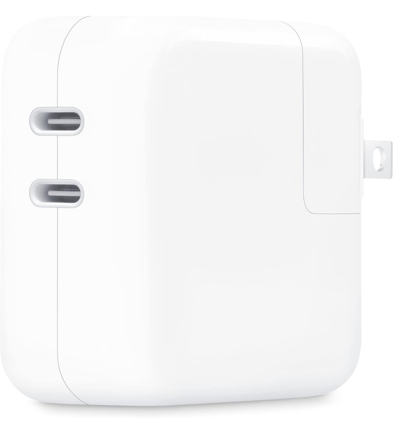 Apple Adaptador de corriente compacto de doble puerto USB-C de 35 W