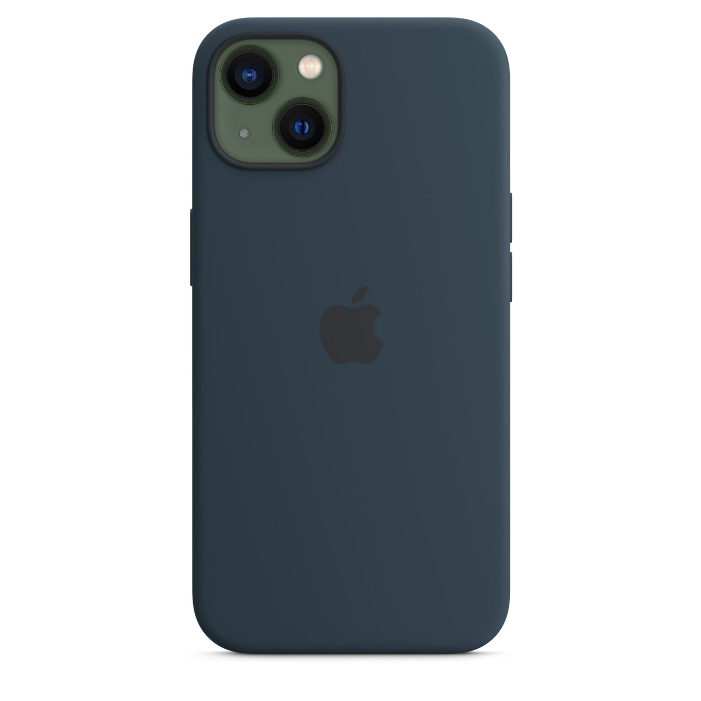 iPhone 13 Silicone Case with MagSafe - Abyss Blue